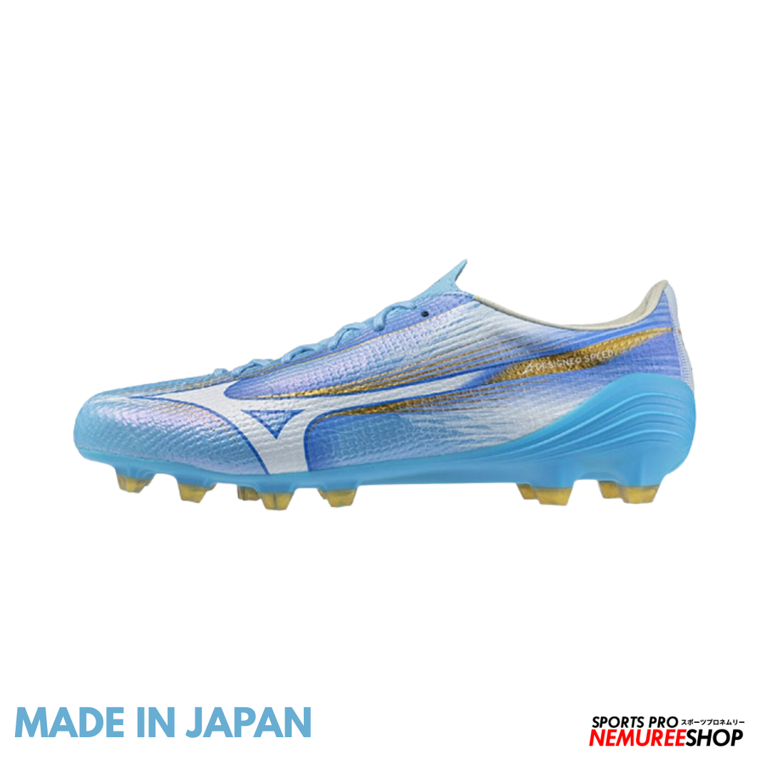 MIZUNO Football Shoes ALPHA 3 JAPAN (CELESTE / WHITE) – Nemuree