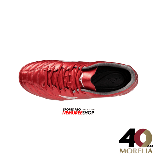 MIZUNO Football Shoes MONARCIDA NEO 3 SELECT AS (MORELIA 40TH RED/WHITE) - Nemuree Shop - Online Sports Store