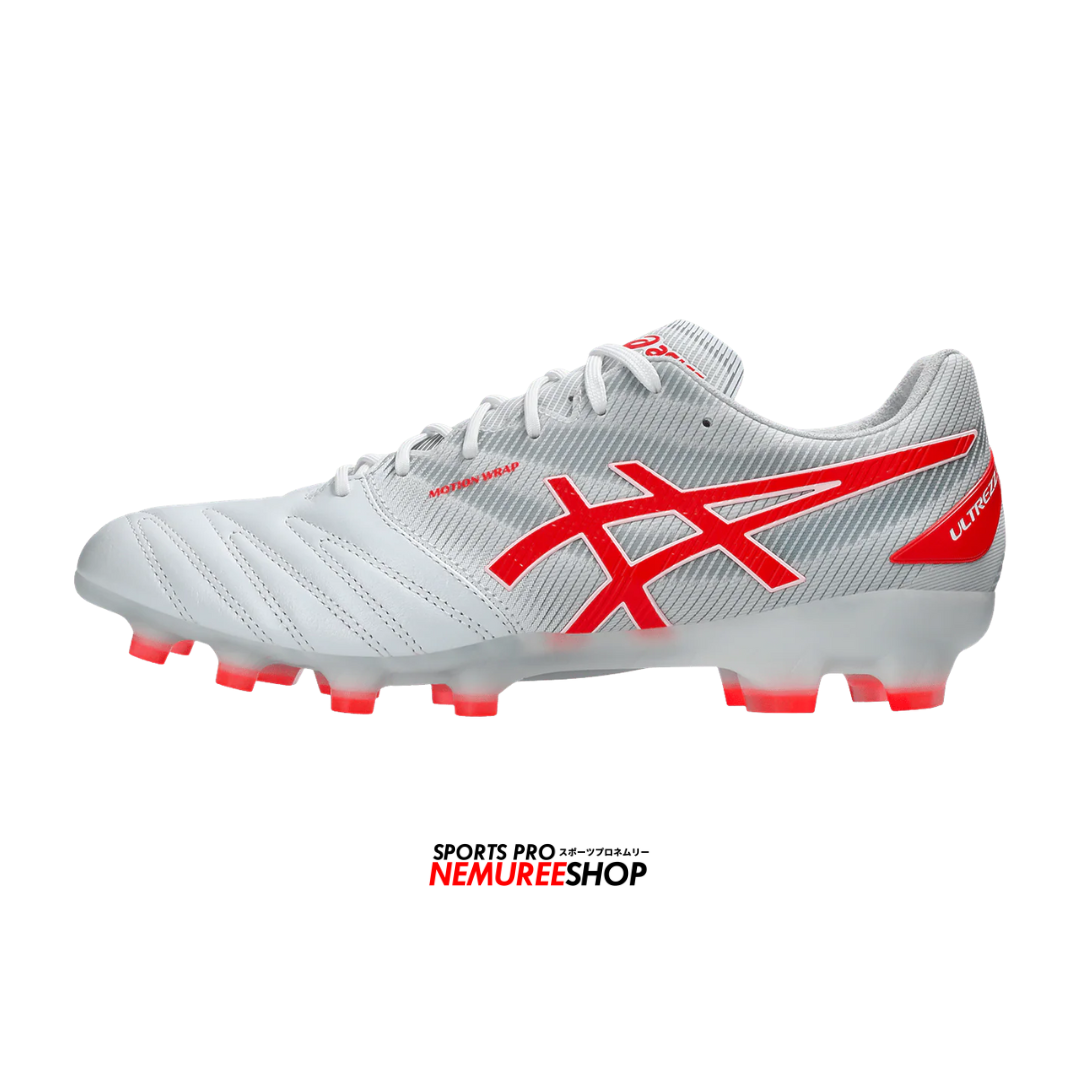 ASICS Football Shoes ULTREZZA 3 (WHITE / FLASH RED) - Nemuree Shop - Online Sports Store