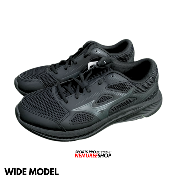 おすわりミャイズ MIZUNO Running Shoes MAXIMIZER 27 (BLACK/BLACK) | Nemuree