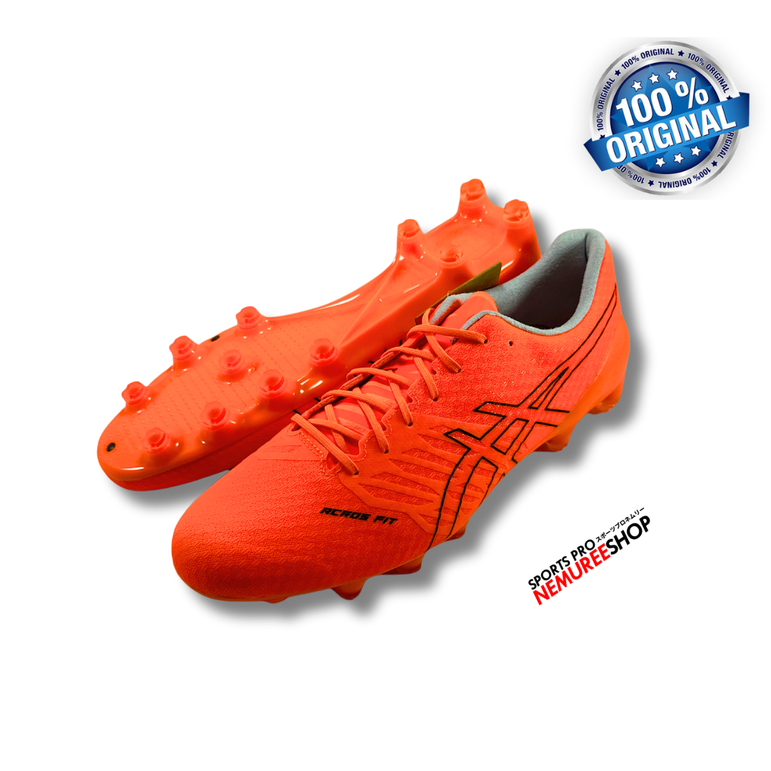 ASICS Football Shoes DS LIGHT ACROS 2 (SHOCKING ORANGE/BLACK