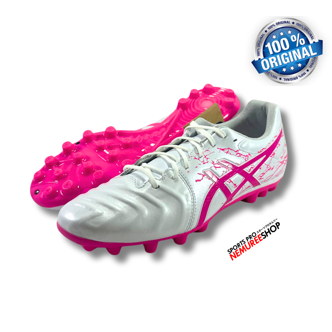 ASICS Football Shoes DS LIGHT AG (WHITE/PINK) – Nemuree Shop