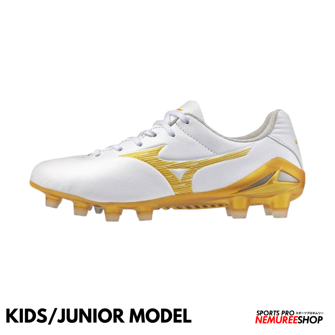 MIZUNO Football Shoes MONARCIDA NEO 3 PRO JR (WHITE / MP GOLD