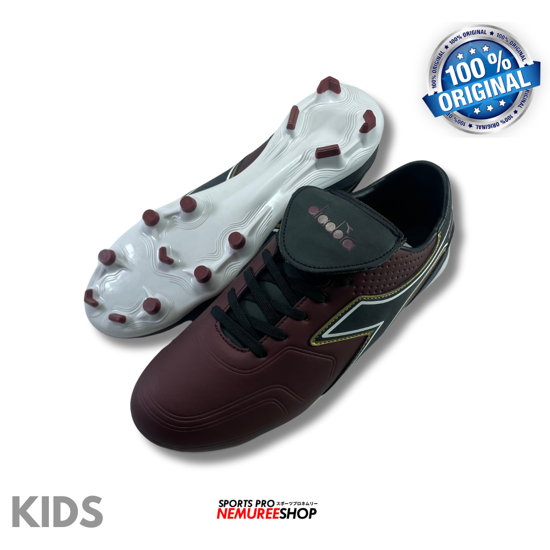 DIADORA Football Shoes DSC8275 JUNIOR (RED/BLACK) - Nemuree Shop - Online Sports Store
