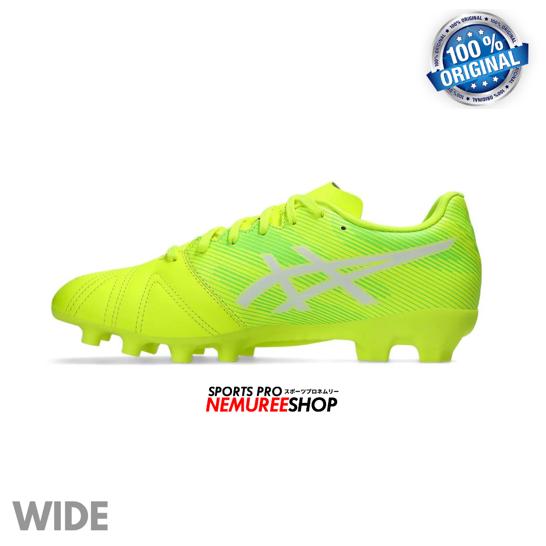 ASICS Football Shoes ULTREZZA CLUB 3 WIDE (SAFETY YELLOW/WHITE) - Nemuree Shop - Online Sports Store
