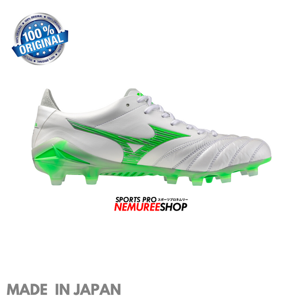MIZUNO Football Shoes MORELIA NEO 4 JAPAN (WHITE/NEON GREEN MIZUNO Football Shoes MORELIA NEO 4 JAPAN (WHITE/NEON GREEN