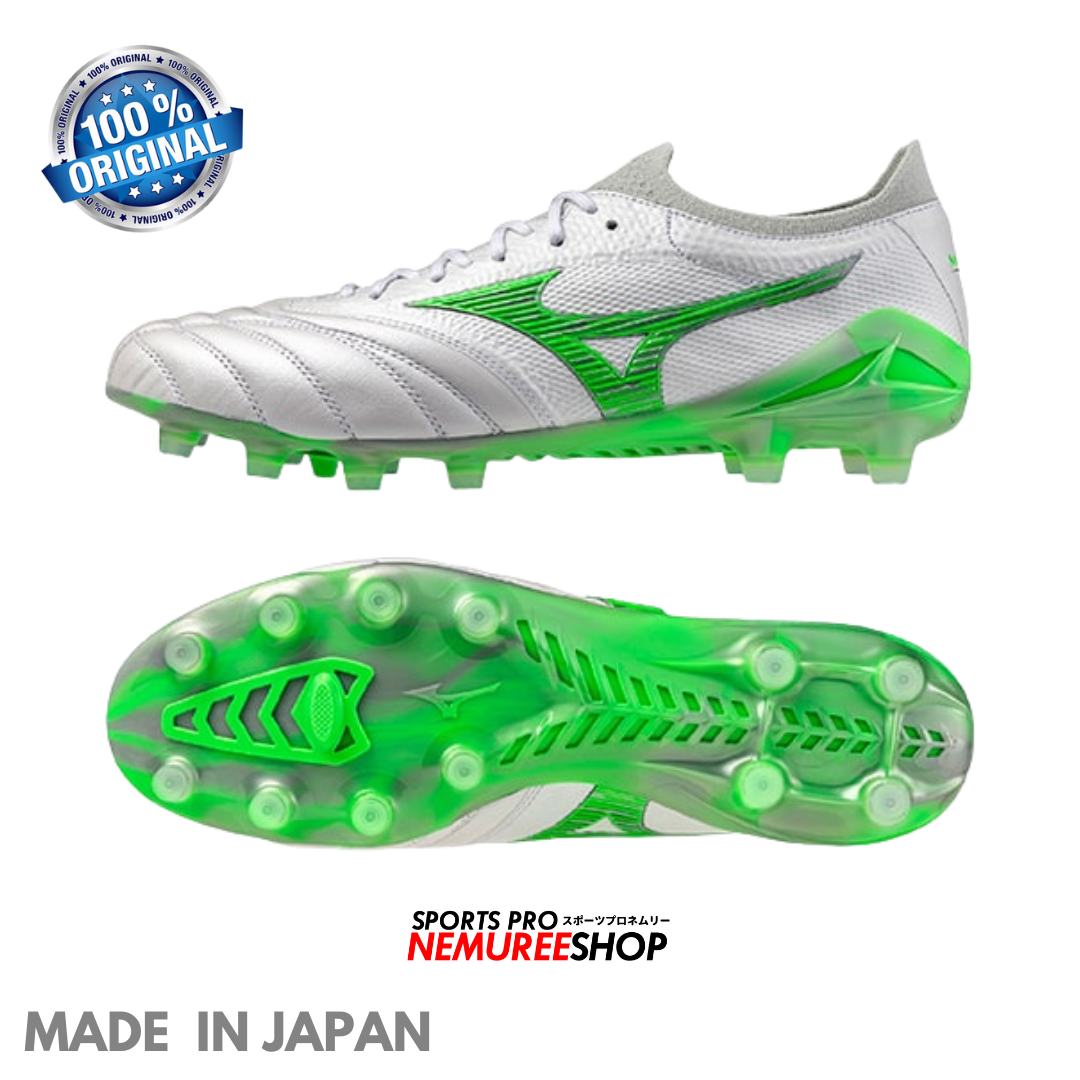 MIZUNO Football Shoes MORELIA NEO 4 BETA JAPAN (WHITE/NEON GREEN MIZUNO Football Shoes MORELIA NEO 4 BETA JAPAN (WHITE/NEON GREEN