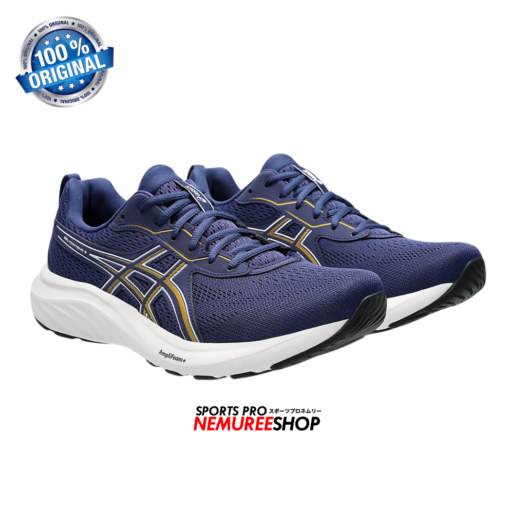 ASICS Running Shoes GEL-CONTEND 9 (INDIGO BLUE/WHITE) - Nemuree Shop - Online Sports Store