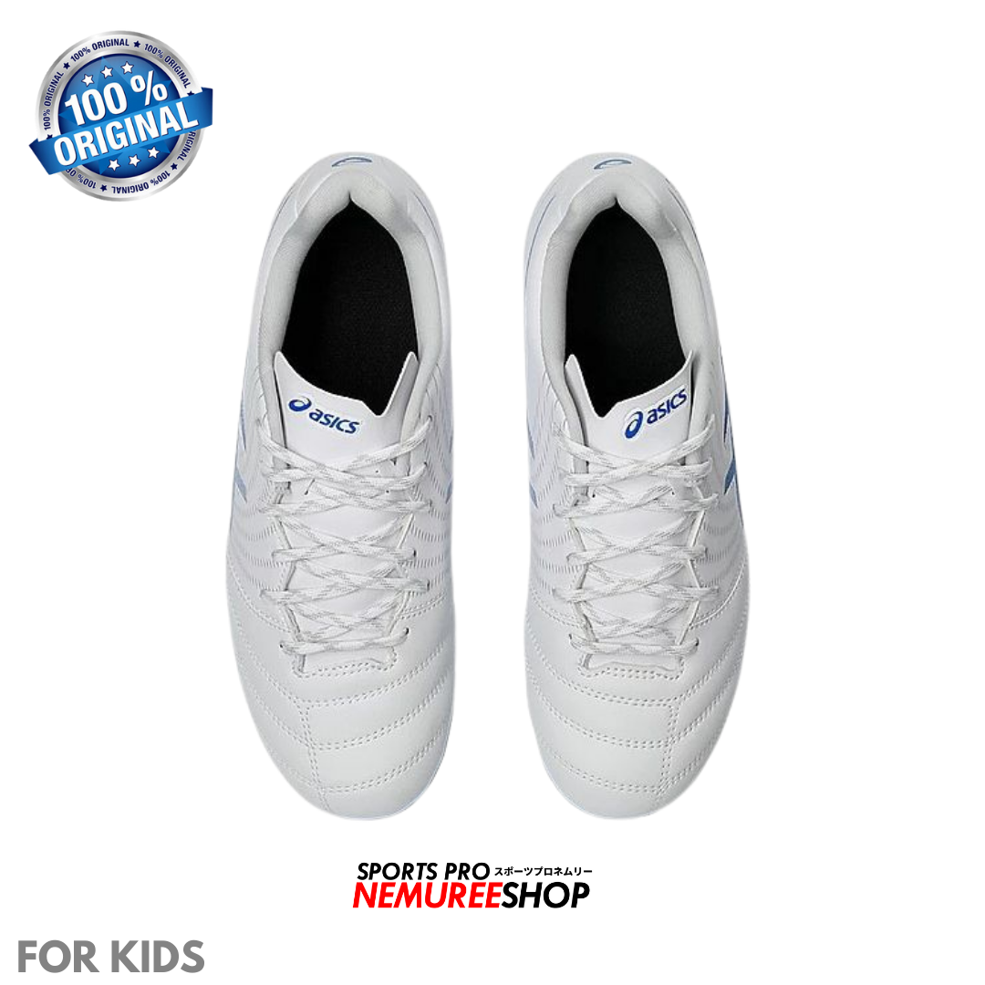 ASICS Football Shoes DS LIGHT JR GS (WHITE/BLUE) - Nemuree Shop - Online Sports Store