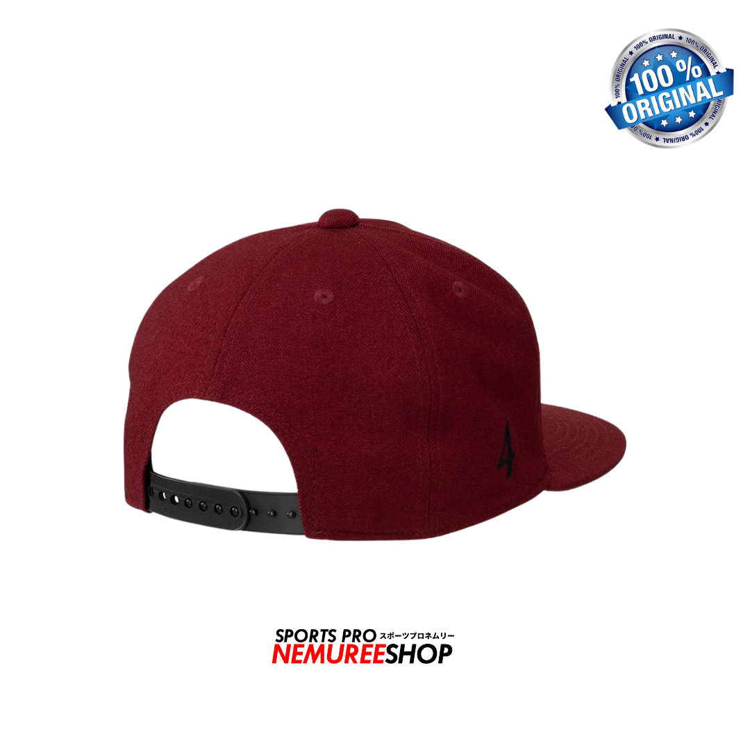 MIZUNO Accessories SR4 FLAT CAP UNISEX (MAROON RED) - Nemuree Shop - Online Sports Store