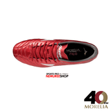 MIZUNO Football Shoes MORELIA NEO 4 PRO (MORELIA 40TH RED/WHITE/BLACK) - Nemuree Shop - Online Sports Store