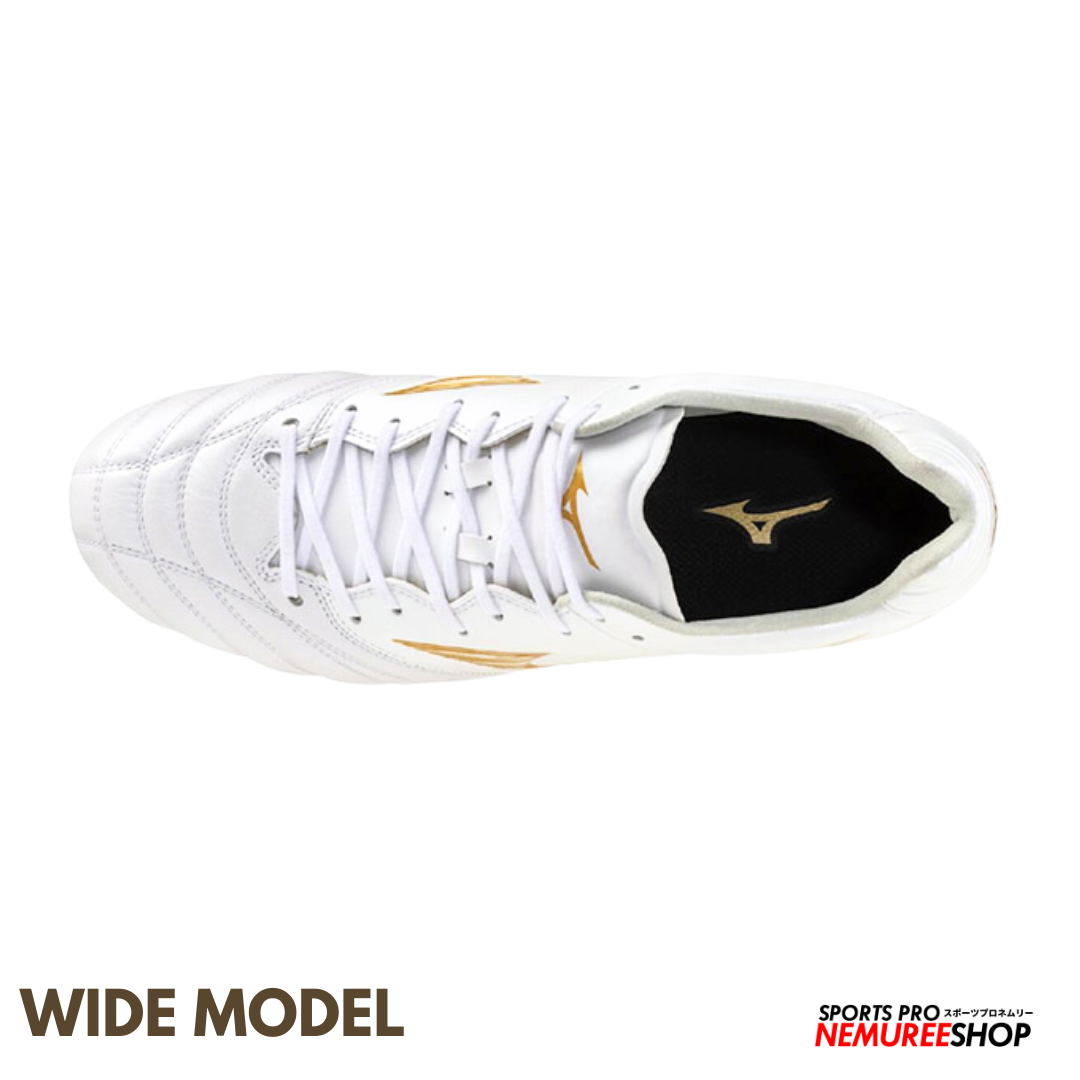 MIZUNO Football Shoes MONARCIDA NEO 3 WIDE ELITE (WHITE / GOLD)