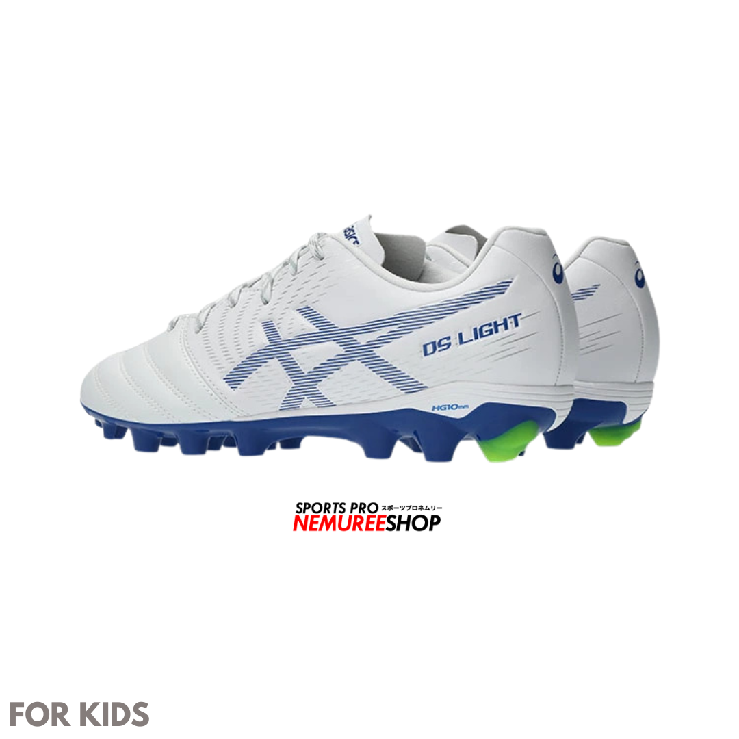 ASICS Football Shoes DS LIGHT JR GS (WHITE/ASICS BLUE)
