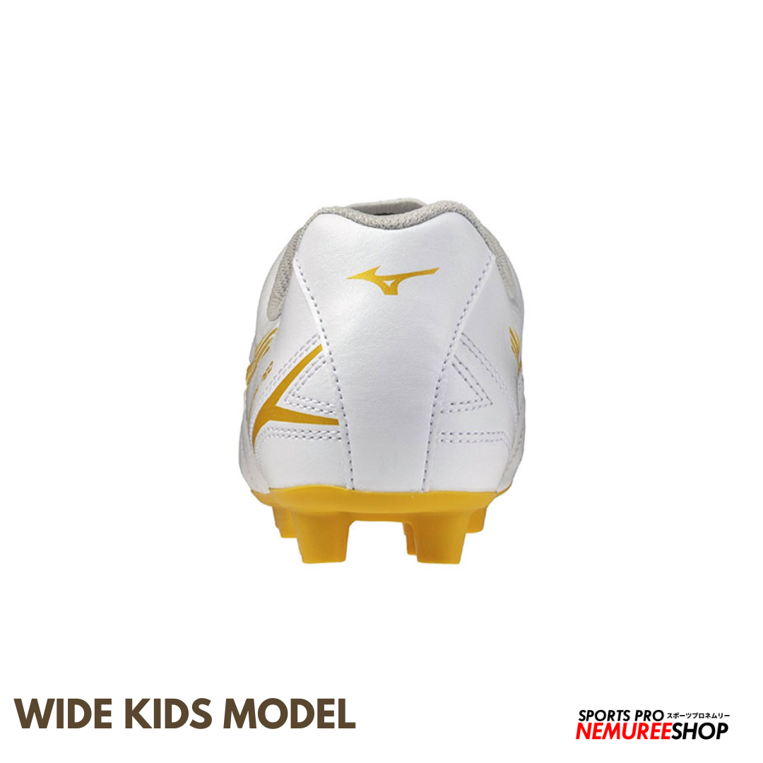 MIZUNO Football Shoes MONARCIDA NEO 3 SELECT JR WIDE (WHITE / GOLD)