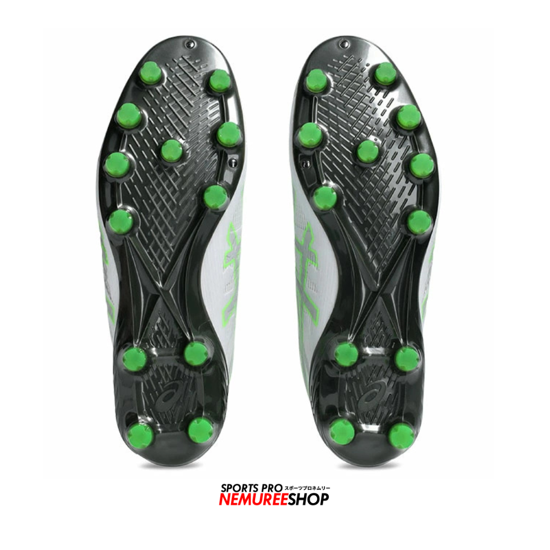 ASICS Football Shoes DS LIGHT ACROS PRO 3 (WHITE/GREEN GECKO) - Nemuree Shop - Online Sports Store