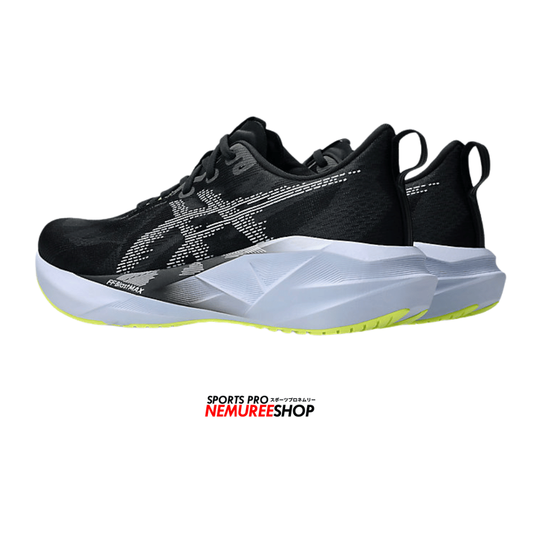 ASICS Running Shoes NOVABLAST 5 (BLACK/BLUE FADE) - Nemuree Shop - Online Sports Store