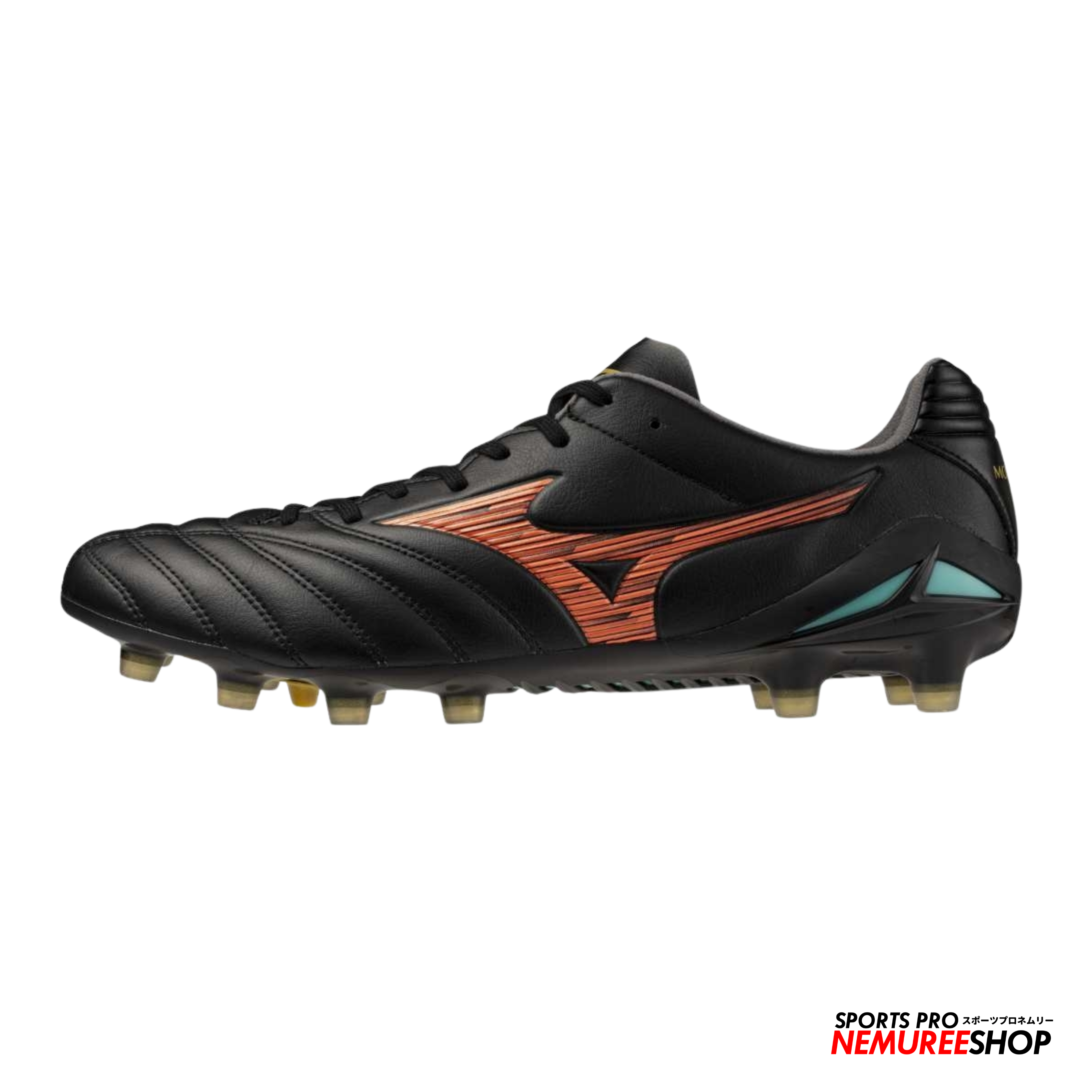 MIZUNO Football Shoes MONARCIDA NEO 3 PRO (BLACK / LAVA ORANGE