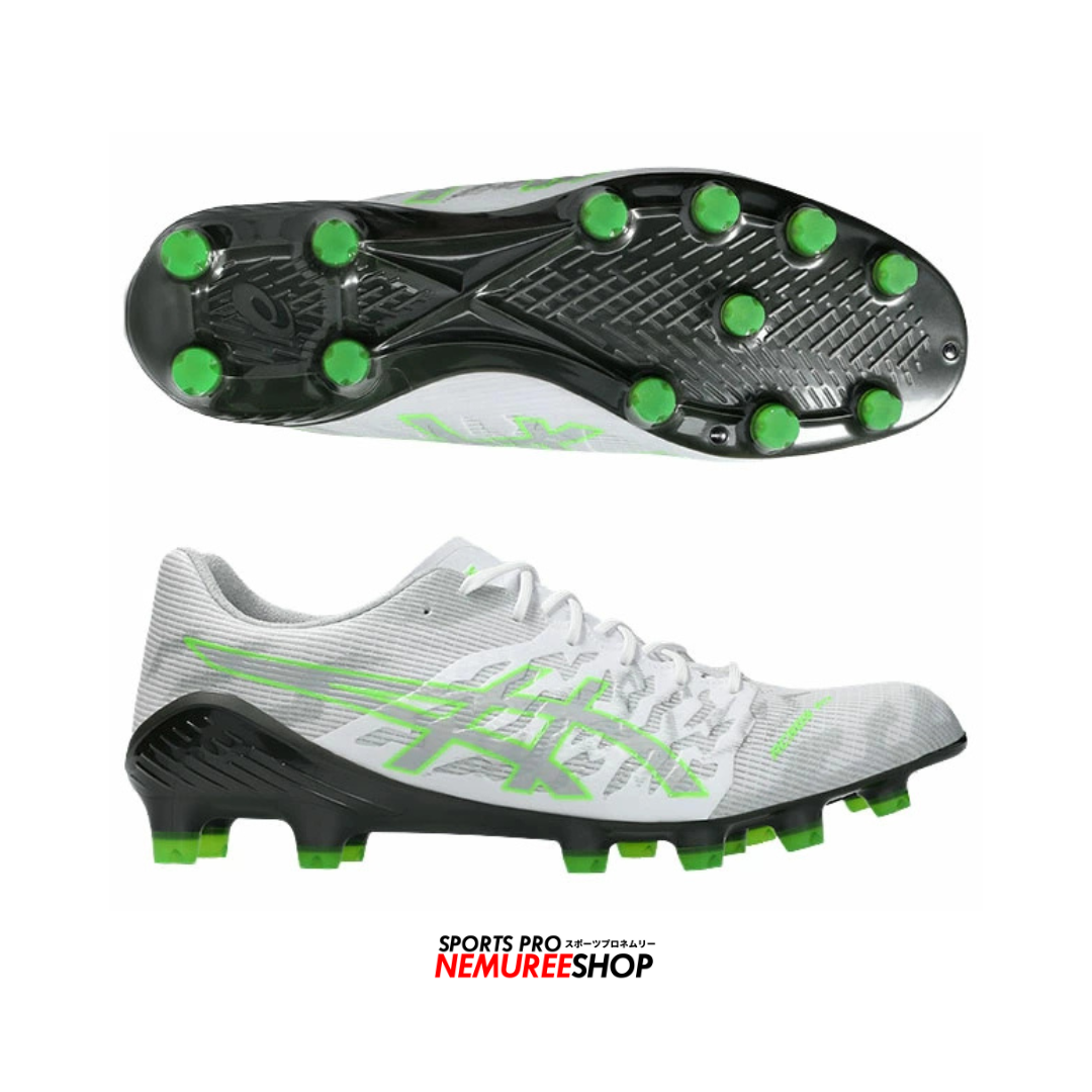 ASICS Football Shoes DS LIGHT ACROS PRO 3 (WHITE/GREEN GECKO