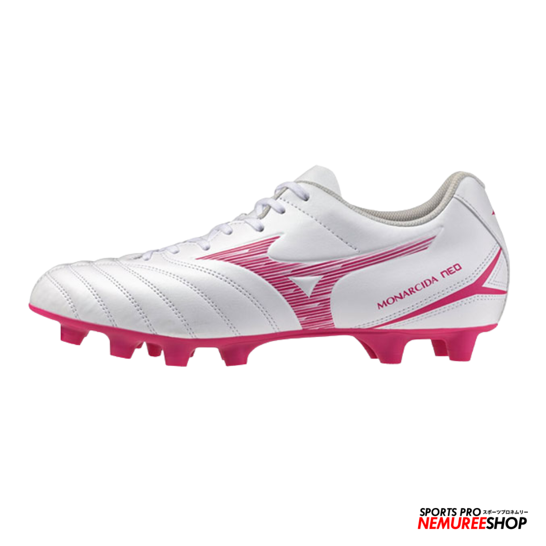 MIZUNO Football Shoes MONARCIDA NEO 3 SELECT WIDE (WHITE/FUCHSIA