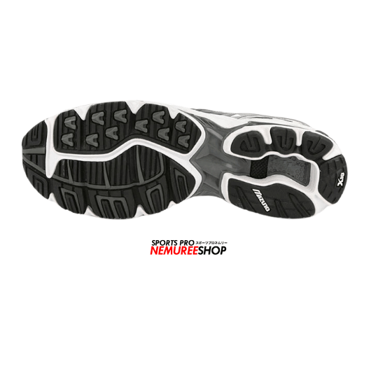 MIZUNO Sneakers WAVE RIDER 10 SPORT (WHITE SILVER/BLACK) - Nemuree Shop - Online Sports Store