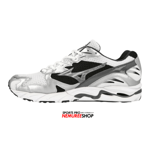 MIZUNO Sneakers WAVE RIDER 10 SPORT (WHITE SILVER/BLACK) - Nemuree Shop - Online Sports Store
