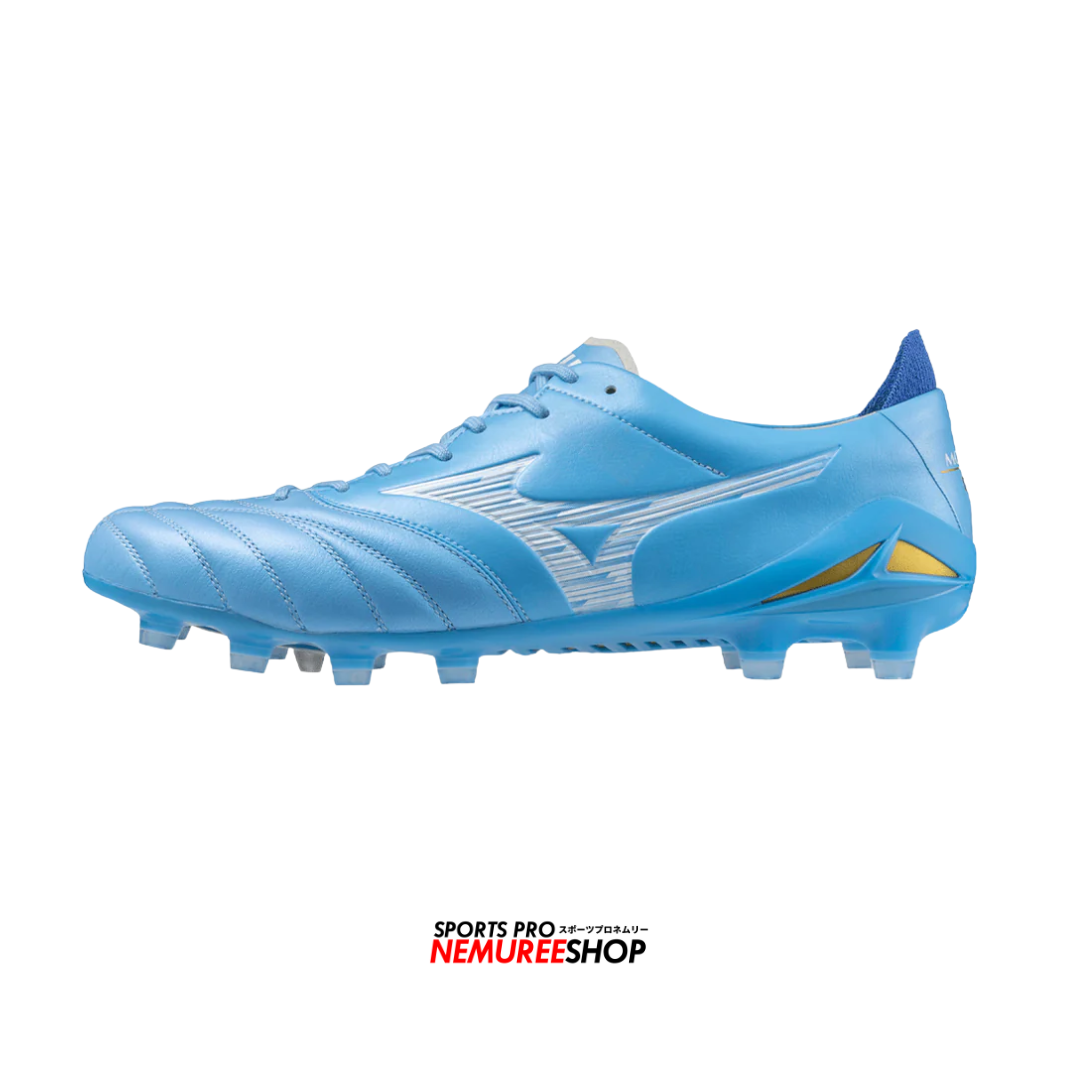 MIZUNO Football Shoes MORELIA NEO 4 ELITE (CELESTE / WHITE) - Nemuree Shop - Online Sports Store