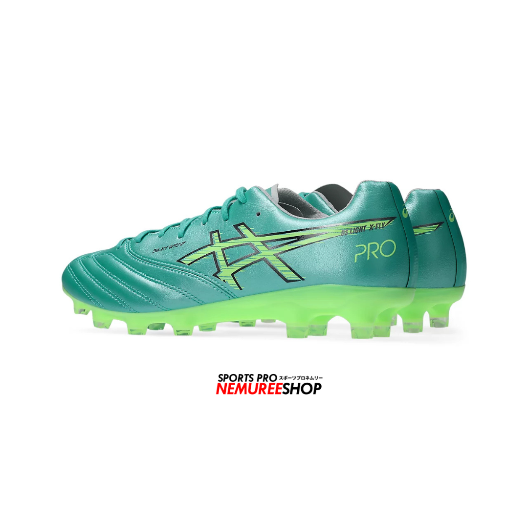 ASICS Football Shoes DS LIGHT X-FLY PRO 3 (AURORA GREEN/ILLUMINATE ASICS Football Shoes DS LIGHT X-FLY PRO 3 (AURORA GREEN/ILLUMINATE