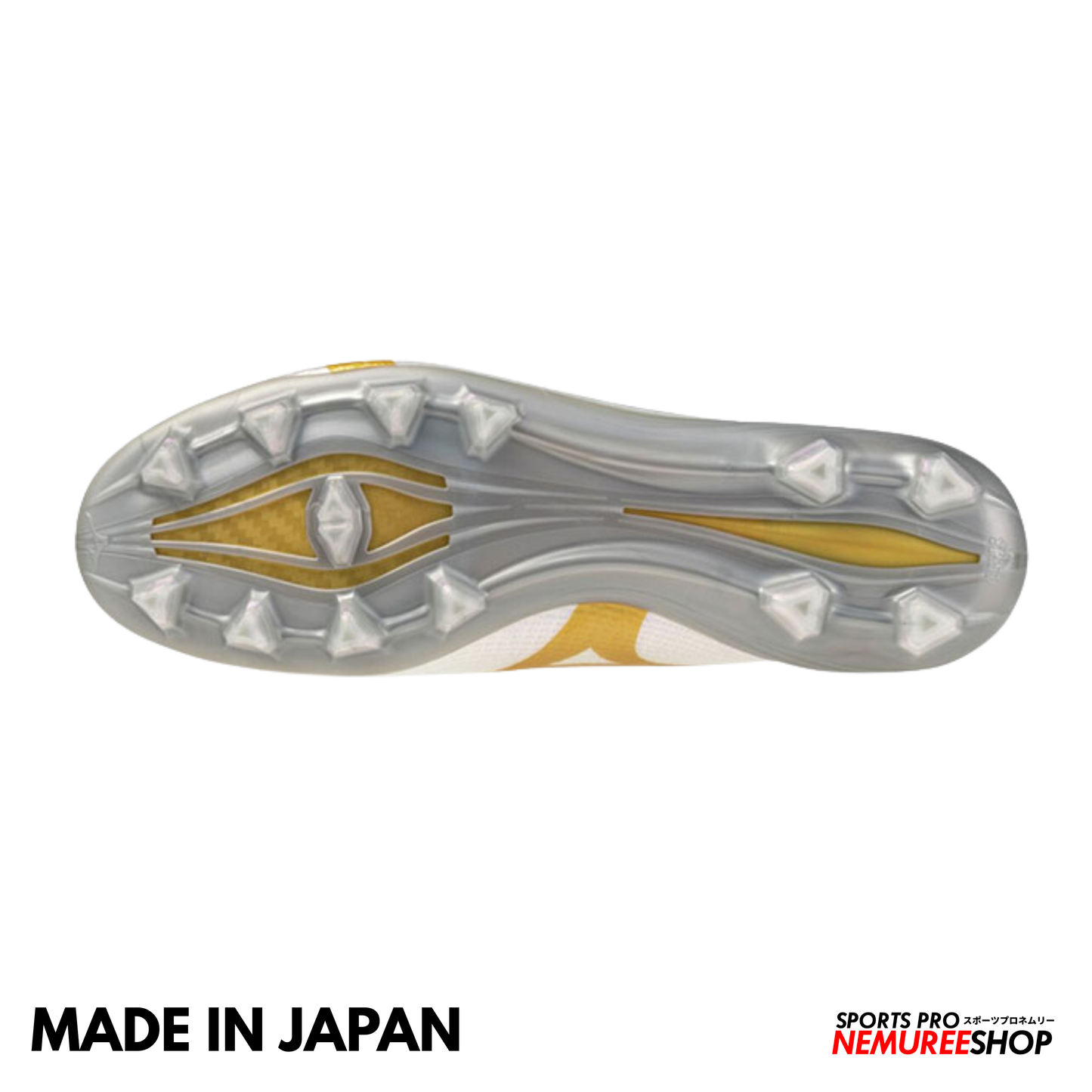 MIZUNO Football Shoes ALPHA 3 JF JAPAN  (WHITE/VISUE BLUE) - Nemuree Shop - Online Sports Store