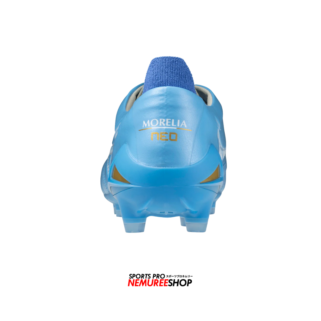 MIZUNO Football Shoes MORELIA NEO 4 ELITE (CELESTE / WHITE) - Nemuree Shop - Online Sports Store
