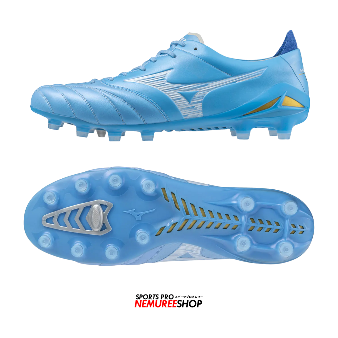 MIZUNO Football Shoes MORELIA NEO 4 ELITE (CELESTE / WHITE) - Nemuree Shop - Online Sports Store