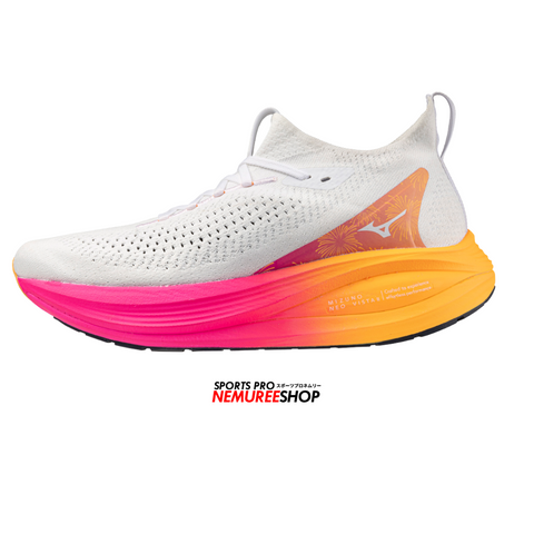 MIZUNO Running Shoes NEO VISTA 2 (WHITE / WHITE / PINK TETRA)
