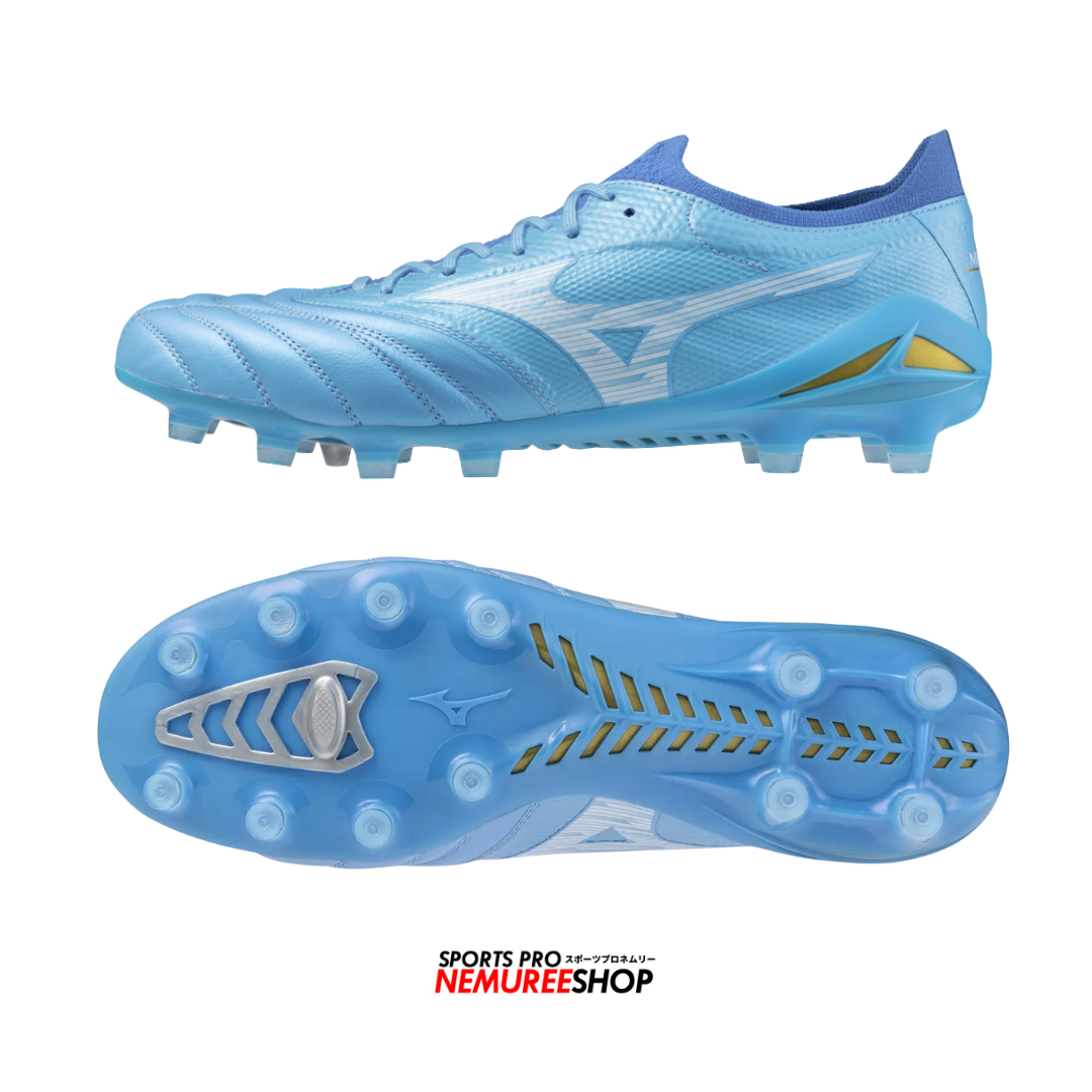 MIZUNO Football Shoes MORELIA NEO 4 BETA ELITE (CELESTE / WHITE) - Nemuree Shop - Online Sports Store