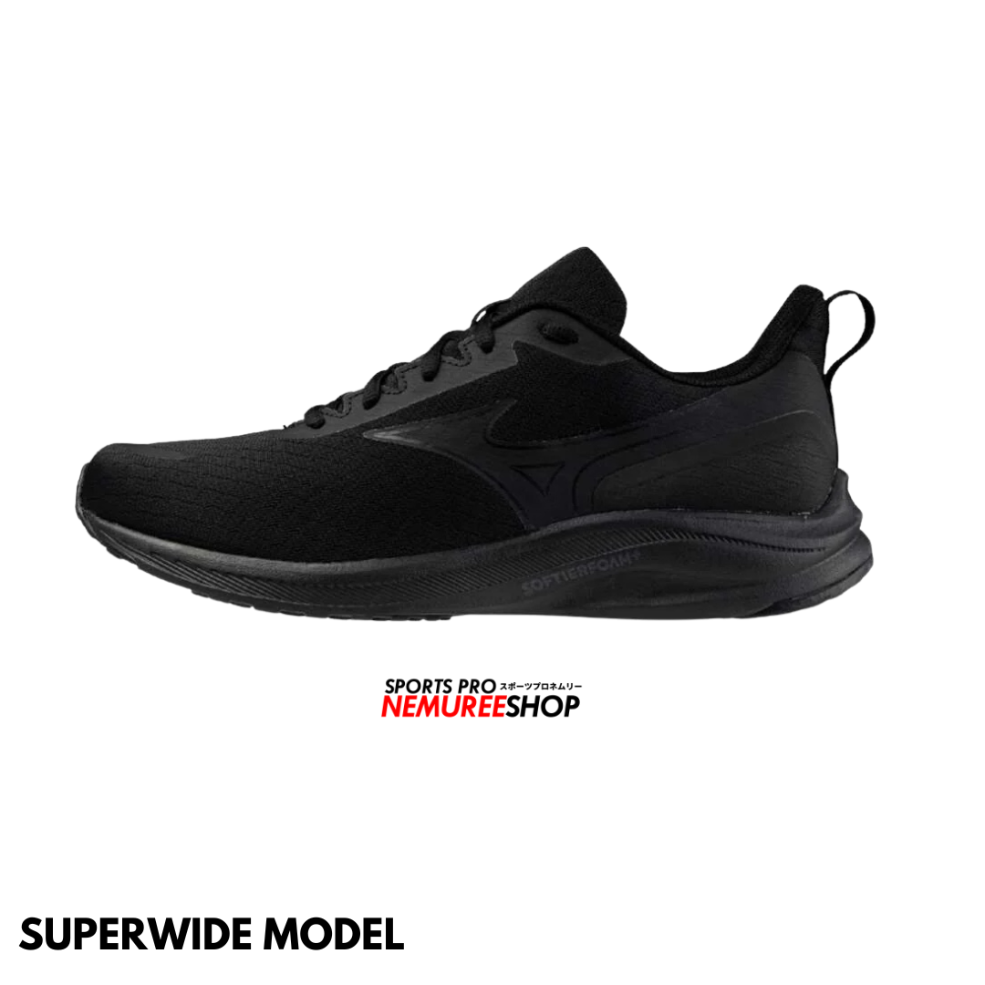 MIZUNO Running Shoes MIZUNO ESPERUNZER 2 - SUPER WIDE (BLACK/BLACK) - Nemuree Shop - Online Sports Store