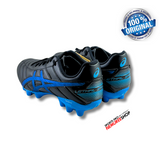 ASICS Soccer Shoes LETHAL SPEED RS ( BLACK / ISLAND BLUE ) - Nemuree Shop - Online Sports Store
