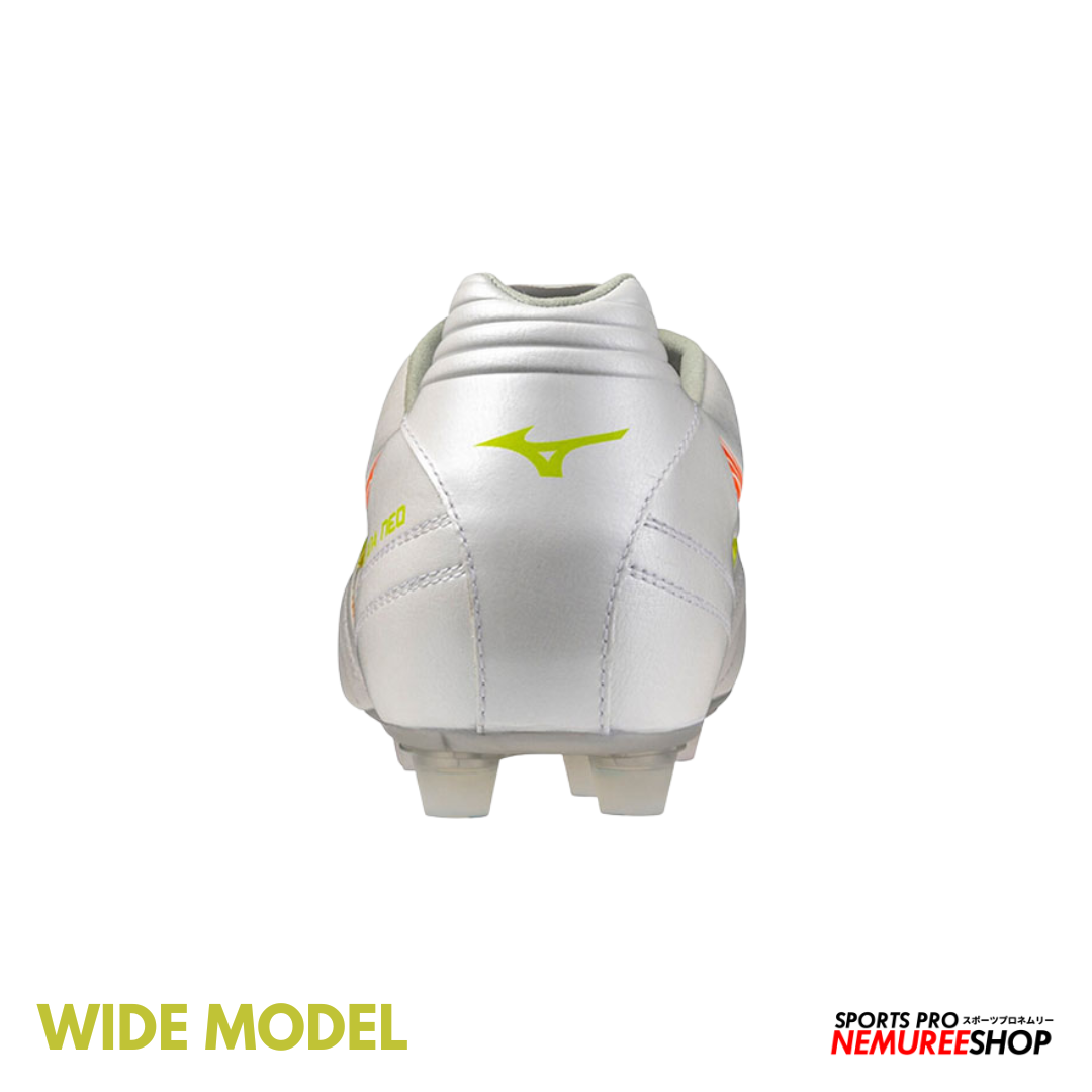 MIZUNO Football Shoes MONARCIDA NEO 3 WIDE ELITE (WHITE / EVENING PRIMROSE / LAVA ORANGE)