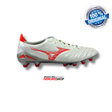 MIZUNO Soccer Shoes MORELIA NEO 4 ELITE (WHITE/RADIANT RED) - Nemuree Shop - Online Sports Store
