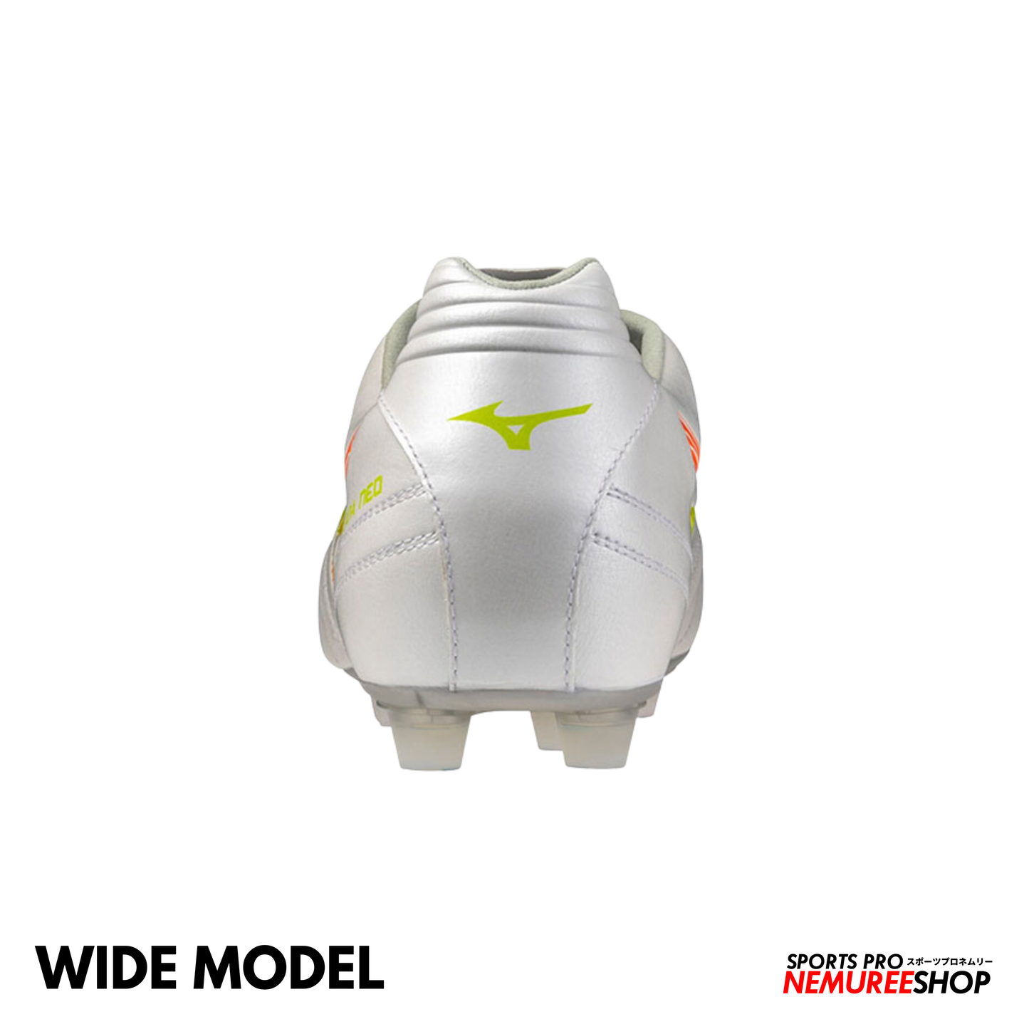 MIZUNO Football Shoes MONARCIDA NEO 3 WIDE ELITE (WHITE / EVENING PRIMROSE / LAVA ORANGE)