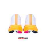 MIZUNO Running Shoes WAVE REBELLION FLASH 3 (WHITE / PINK TETRA / TANG ORANGE)