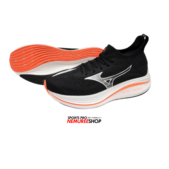 MIZUNO Running Shoes MIZUNO NEO ZEN (BLACK/WHITE/FIERY CORAL 2) - Nemuree Shop - Online Sports Store