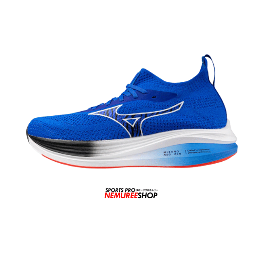 MIZUNO Running Shoes MIZUNO NEO ZEN (BASEBALL BLUE/BLACK/IGNITION RED) - Nemuree Shop - Online Sports Store