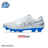 ASICS Football Shoes DS LIGHT CLUB WIDE (WHITE/PURE SILVER) - Nemuree Shop - Online Sports Store