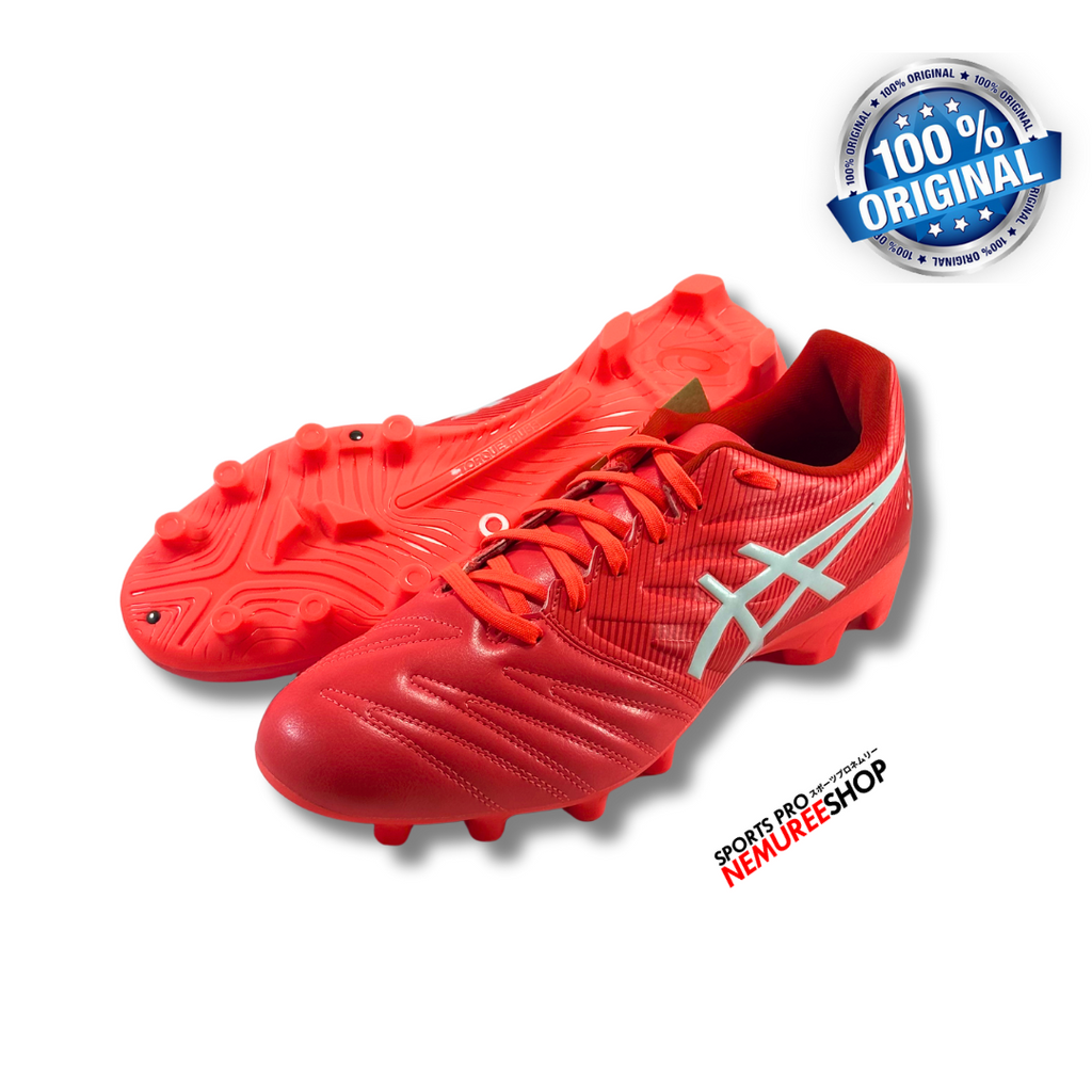 ASICS Soccer Shoes ULTREZZA CLUB 3 WIDE (FLASH CORAL/WHITE) - Nemuree Shop - Online Sports Store