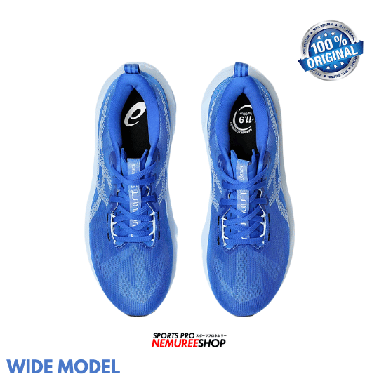 ASICS Running Shoes NOVABLAST 5 WIDE (ILLUSION BLUE/LIGHT BLUE) - Nemuree Shop - Online Sports Store