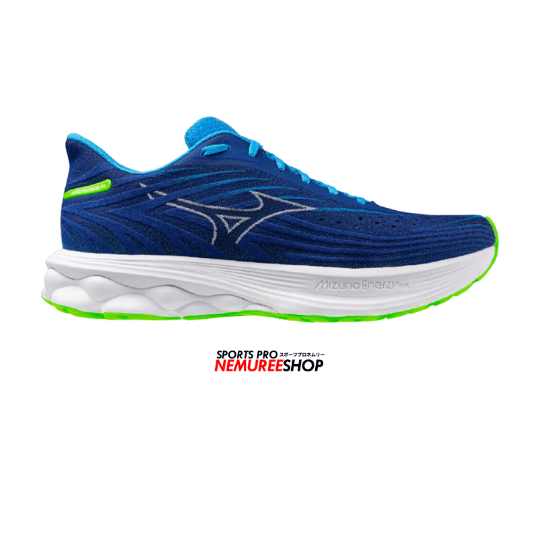 MIZUNO Running Shoes WAVE SKYRISE 6 (REFLEX BLUE C/WHITE/BLUE PACE) - Nemuree Shop - Online Sports Store