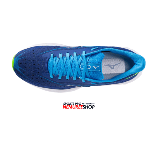 MIZUNO Running Shoes WAVE SKYRISE 6 (REFLEX BLUE C/WHITE/BLUE PACE) - Nemuree Shop - Online Sports Store