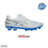 ASICS Football Shoes DS LIGHT PRO WIDE (WHITE/PURE SILVER) - Nemuree Shop - Online Sports Store