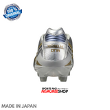 MIZUNO Football Shoes MORELIA DNA JAPAN (GALAXY SILVER/GOLD/8605C) - Nemuree Shop - Online Sports Store