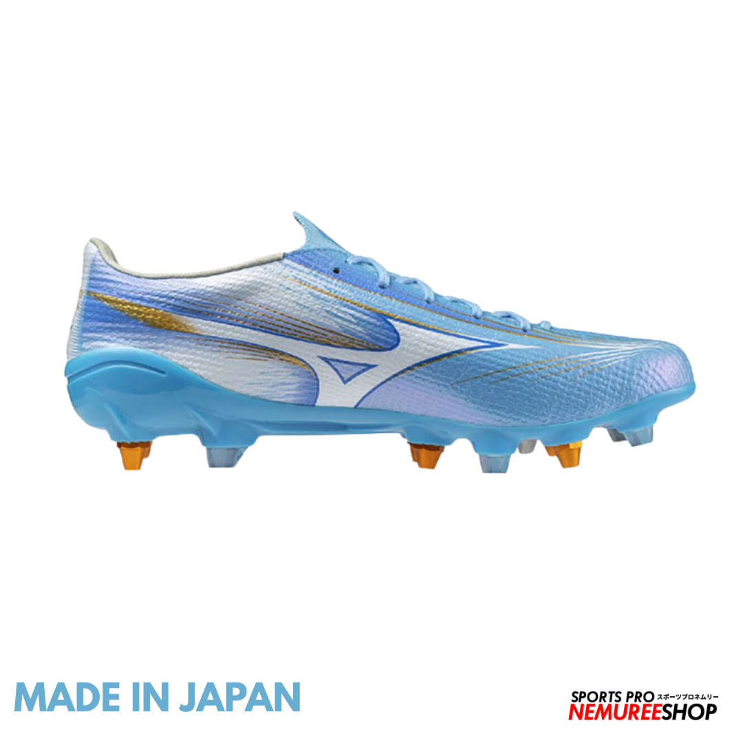 MIZUNO Football Shoes ALPHA 3 JAPAN MIX (CELESTE / WHITE)