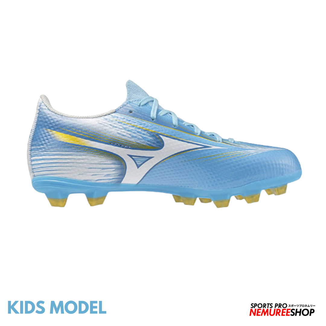 MIZUNO Football Shoes ALPHA 3 JR (CELESTE / WHITE)