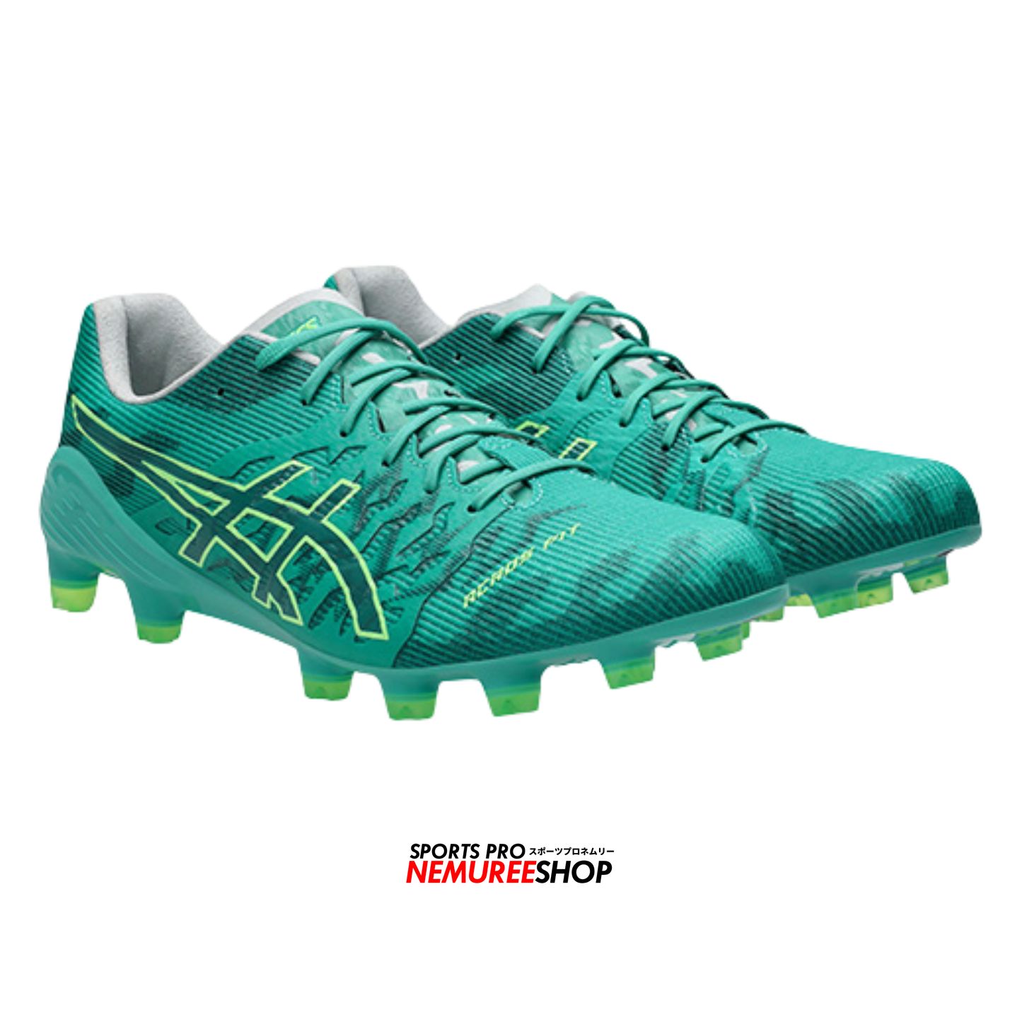 ASICS Football Shoes DS LIGHT ACROS 3 (AURORA GREEN/MISTY PINE ASICS Football Shoes DS LIGHT ACROS 3 (AURORA GREEN/MISTY PINE